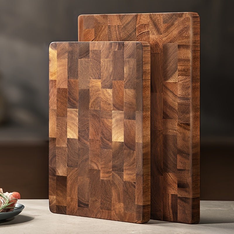 IRONKI Premium Wooden Chopping Board – Large Butcher Block - IRONKI