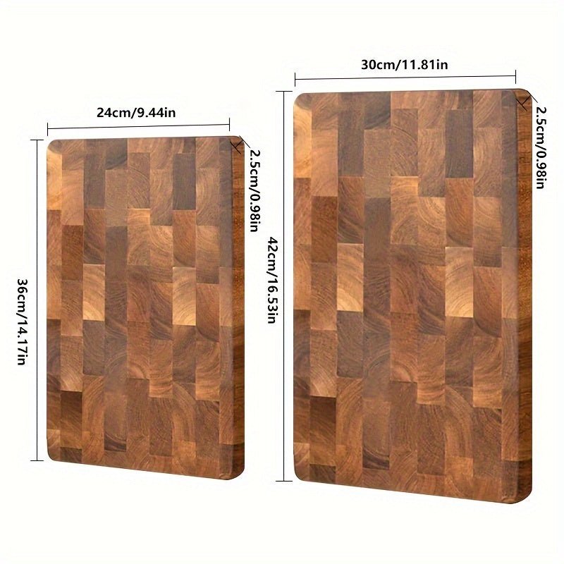 IRONKI Premium Wooden Chopping Board – Large Butcher Block - IRONKI